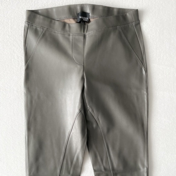 WILFRED Equestrian faux leather pant - Picture 6 of 10